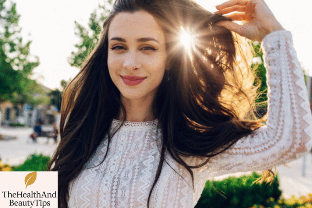 natural healthy hair glow – beauty and confidence 2025