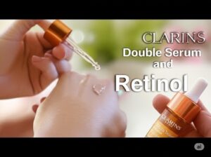 can i use clarins double serum with retinol
