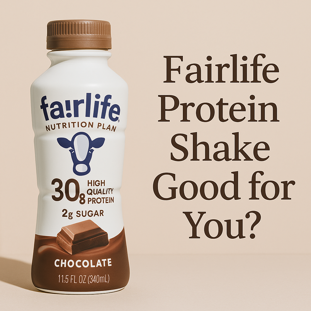 Fairlife Protein Shake Good for You