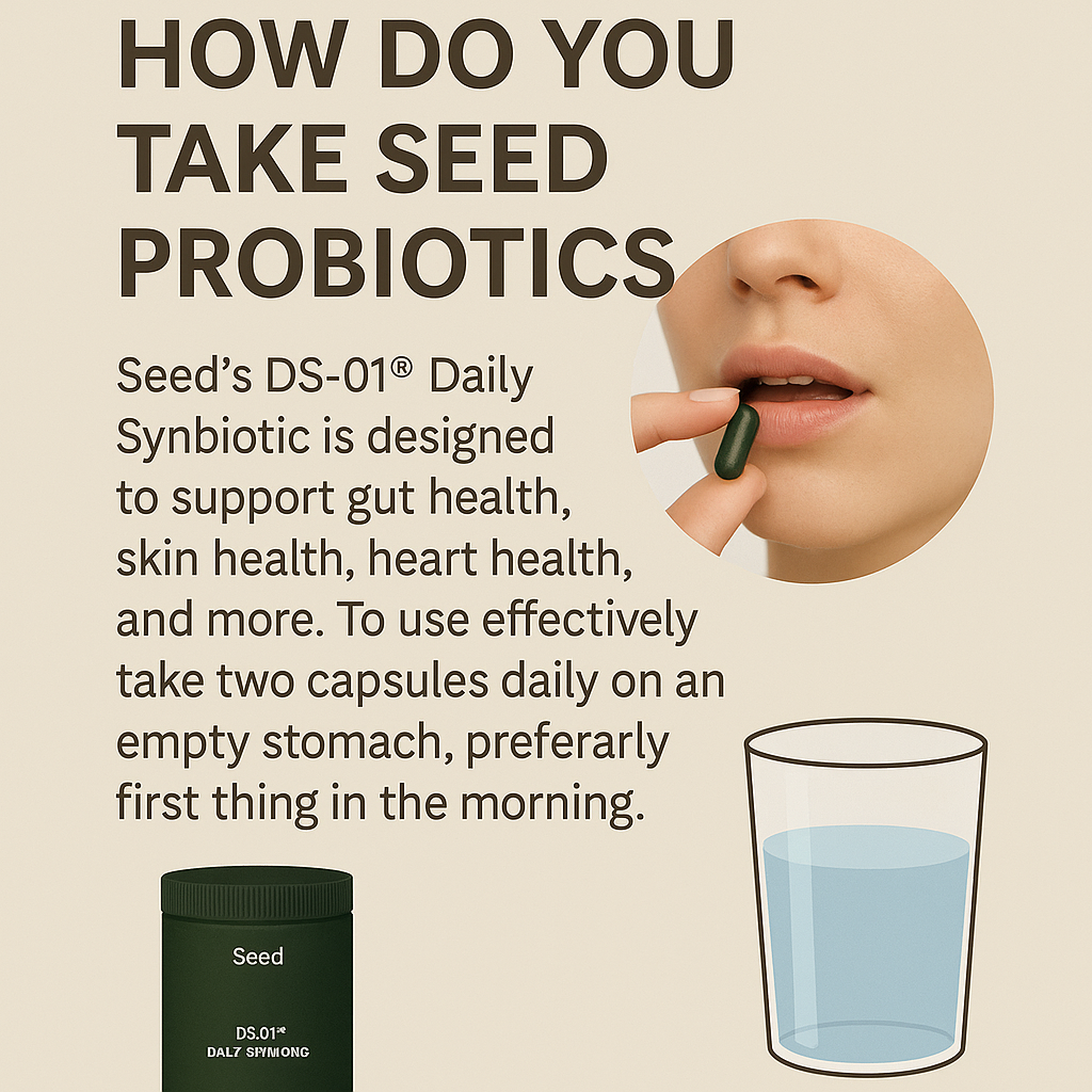 How do you take Seed Probiotics