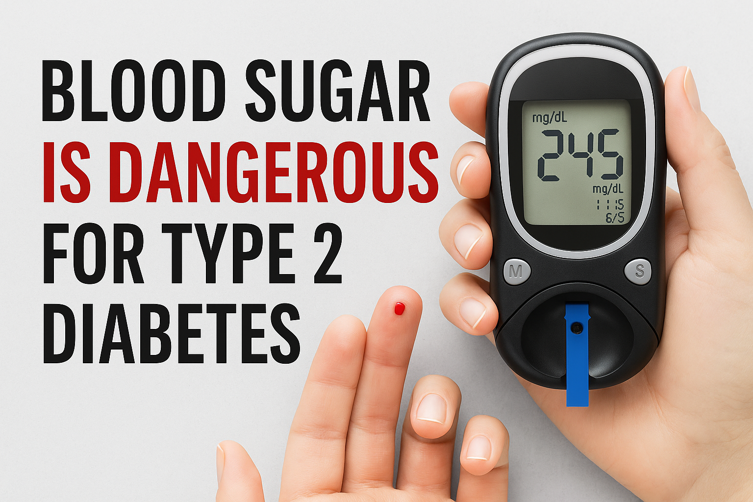 What Level of Blood Sugar Is Dangerous for Type 2 Diabetes