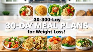 Free 30-Day Meal Plan for Weight Loss