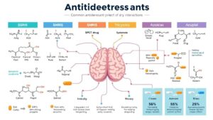 Common Antidepressants and Their Interactions