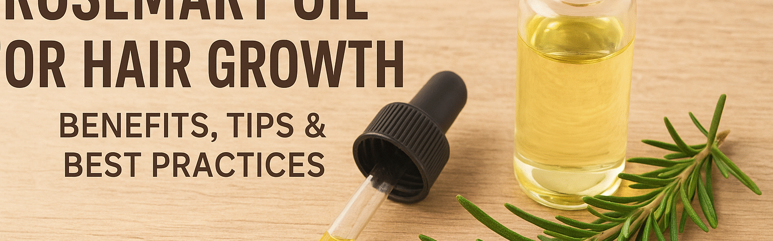 How to Use Rosemary Oil for Hair Growth