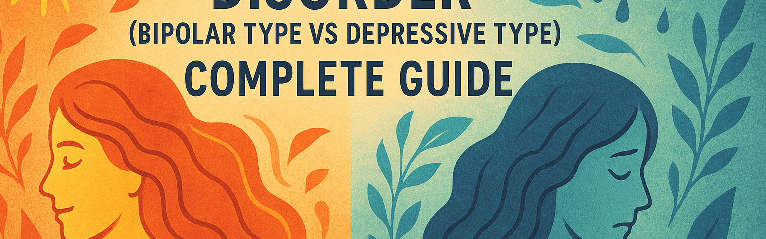 Schizoaffective Disorder (BIPOLAR Type vs Depressive Type)