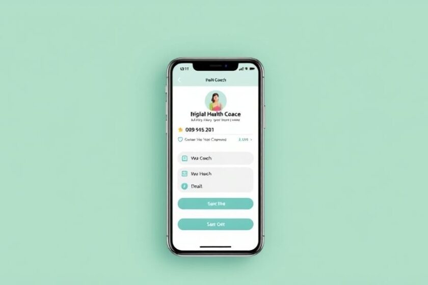 Digital Health Coach App Works