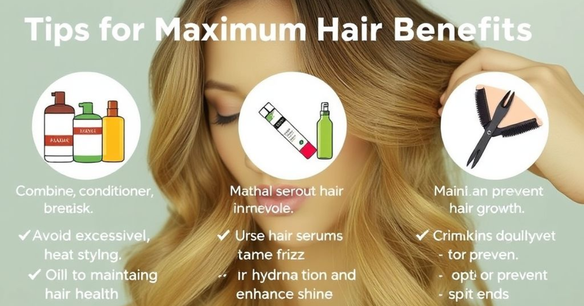 Tips for Maximum Hair Benefits